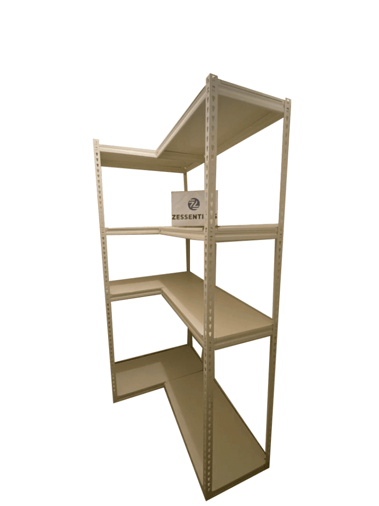 ZRack Boltless Storage Rack 4 Tier (GM Series L Shape With No Center